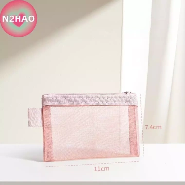 Máy Tính Di Động Mini Dây Kéo Lưới - Túi Bảo Quản Tiền Xu Nhỏ Gọn Du Lịch 38.556₫