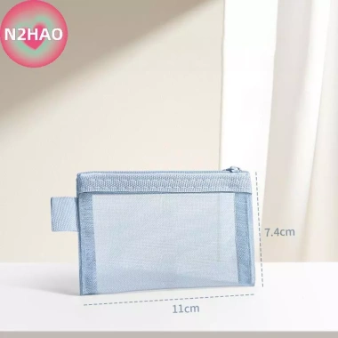 Máy Tính Di Động Mini Dây Kéo Lưới - Túi Bảo Quản Tiền Xu Nhỏ Gọn Du Lịch 38.556₫
