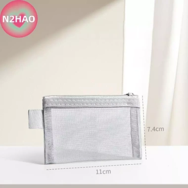 Máy Tính Di Động Mini Dây Kéo Lưới - Túi Bảo Quản Tiền Xu Nhỏ Gọn Du Lịch 38.556₫
