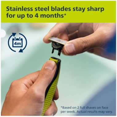Máy Tông Đơ Cạo Râu Norelco OneBlade 360 - Nhập Đức, BH 24 Tháng, Cạo Mượt, Pin Lâu, 299k