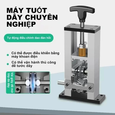 Máy tuốt dây điện 1-25mm MONQIQI cầm tay, tuốt đồng tái chế - Giá chỉ 80.000₫ 2
