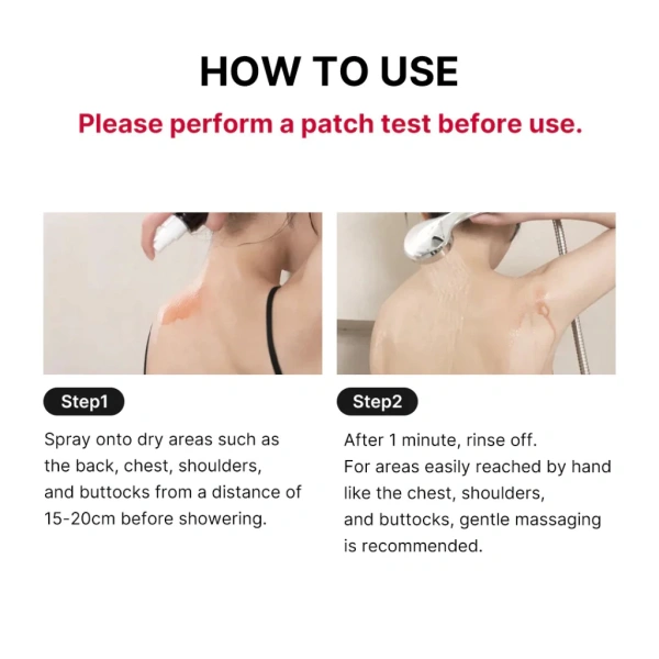 Hình ảnh sản phẩm [Medicube] Tinh Chất Tẩy Da Chết Red Acne Body Peeling Shot 110g | Tẩy tế bào chết, Chăm sóc mụn cơ thể, Làm dịu, Dưỡng ẩm, Kiểm soát dầu