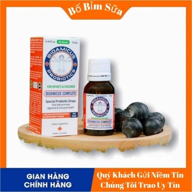 Men 10 Chủng BioAmicus 10ml - Hỗ Trợ Tiêu Hoá, Giảm Rối Loạn Loạn Khuẩn, Dễ Dùng 2 Men 10 Chủng BioAmicus 10ml - Hỗ Trợ Tiêu Hoá, Giảm Rối Loạn Loạn Khuẩn, Dễ Dùng 2