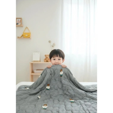 Mền Cotton Trẻ Em Ngọc Hạnh – Sợi Tự Nhiên, Thoáng Mát, Thấm Hút, An Toàn Da – 405k 4