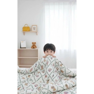 Mền Cotton Trẻ Em Ngọc Hạnh – Sợi Tự Nhiên, Thoáng Mát, Thấm Hút, An Toàn Da – 405k 5