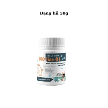 Men vi sinh BiO line G1 cho chó mèo - Hỗ trợ tiêu hoá, tăng đề kháng, 75.000đ