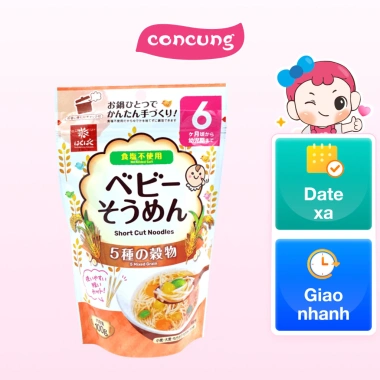 Mì Baby Somen 5 vị ngũ cốc Hakubaku cho bé 6 tháng - Giá ưu đãi 70.000đ 2 Mì Baby Somen 5 vị ngũ cốc Hakubaku cho bé 6 tháng - Giá ưu đãi 70.000đ 2