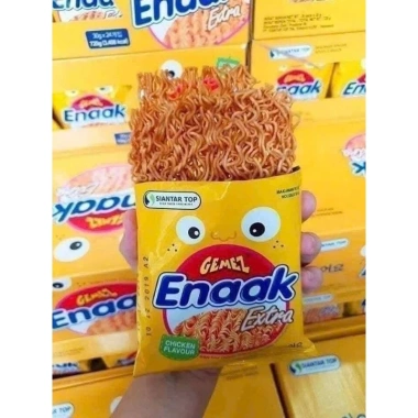 Mì Enack mì tôm trẻ em nhập khẩu Indonesia giòn thơm snack ăn liền giảm giá 40.500 VND 3