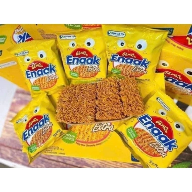 Mì Enack mì tôm trẻ em nhập khẩu Indonesia giòn thơm snack ăn liền giảm giá 40.500 VND 4