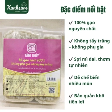 Mì Gạo Tâm Thủy Bắc Giang - Sợi Sợi To v Nhỏ, Natural Organic, Giá 36.250₫ 4