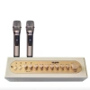 Mic Karaoke ACNOS MI30S V2 – Bluetooth & UHF không dây, Vàng số chỉnh cơ, giá 2,300,000₫ 2