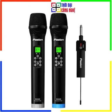 Mic không dây PARAMAX PASION ECHO 2.025 - Chính hãng, bảo hành 12 tháng, giảm 1,7tr