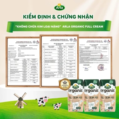 Michibaby 1 Thùng 12 Hộp Sữa Tươi Hữu Cơ Arla Đan Mạch 200ml - Giá ưu đãi 330.000₫ 3 Michibaby 1 Thùng 12 Hộp Sữa Tươi Hữu Cơ Arla Đan Mạch 200ml - Giá ưu đãi 330.000₫ 3