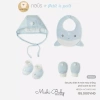 Michibaby Bộ Quà Tặng 4 Món NOUS - Mũ, Bao Tay, Bao Chân, Phụ Kiện MC602 Giá Ưu Đãi 175.500 VND 4