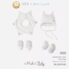 Michibaby Bộ Quà Tặng 4 Món NOUS - Mũ, Bao Tay, Bao Chân, Phụ Kiện MC602 Giá Ưu Đãi 175.500 VND 5