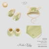 Michibaby Bộ Quà Tặng 4 Món NOUS - Mũ, Bao Tay, Bao Chân, Phụ Kiện MC602 Giá Ưu Đãi 175.500 VND 9