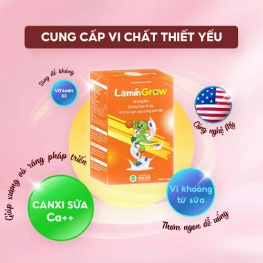 Michibaby LaminGrow Bổ Sung Canxi Sữa Tăng Chiều Cao Bé Từ 6 Tháng - Ưu Đãi 395.000 VND 4 Michibaby LaminGrow Bổ Sung Canxi Sữa Tăng Chiều Cao Bé Từ 6 Tháng - Ưu Đãi 395.000 VND 4