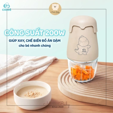 Michibaby MC598 Máy Xay Ăn Dặm Chibe 6 Lưỡi Inox Bảo Hành 18 Tháng Giá 390.000 2 Michibaby MC598 Máy Xay Ăn Dặm Chibe 6 Lưỡi Inox Bảo Hành 18 Tháng Giá 390.000 2