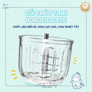 Michibaby MC598 Máy Xay Ăn Dặm Chibe 6 Lưỡi Inox Bảo Hành 18 Tháng Giá 390.000 5 Michibaby MC598 Máy Xay Ăn Dặm Chibe 6 Lưỡi Inox Bảo Hành 18 Tháng Giá 390.000 5