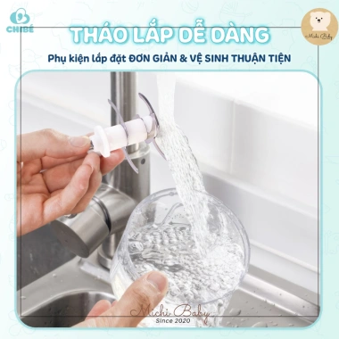 Michibaby MC598 Máy Xay Ăn Dặm Chibe 6 Lưỡi Inox Bảo Hành 18 Tháng Giá 390.000