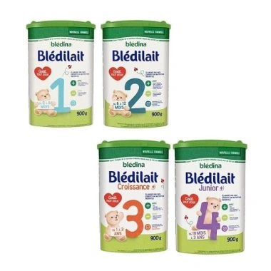 Michibaby Sữa Bột Bledina Bé Đủ Số 1 2 3 900g - Giá ưu đãi 300.000 VNĐ 6