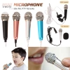Micro E-WOITD 3.5mm Mic Karaoke Di Động Tai Nghe In-Ear Hát Vật Giá 66.625 VND 3