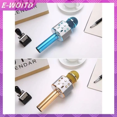 Micro Karaoke không dây Bluetooth Condenser cho điện thoại - Âm thanh DJ mạnh, giá 150k 4