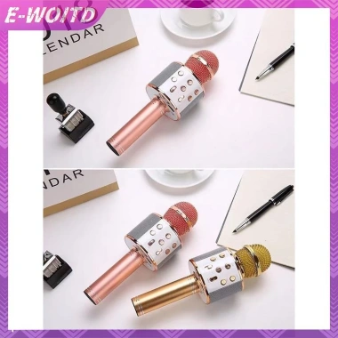 Micro Karaoke không dây Bluetooth Condenser cho điện thoại - Âm thanh DJ mạnh, giá 150k 9