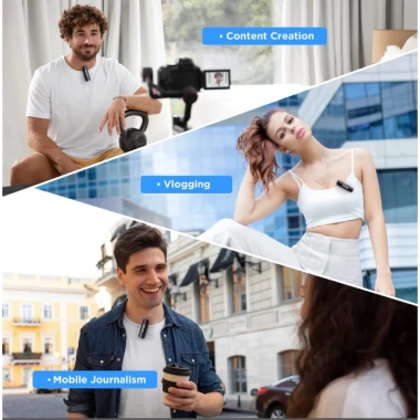 Micro không dây BOYA BOYALINK 2 3 in 1 cài áo livestream vlog, type C phone camera, giảm còn 2.390.000 VND 8 Micro không dây BOYA BOYALINK 2 3 in 1 cài áo livestream vlog, type C phone camera, giảm còn 2.390.000 VND 8