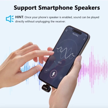 Micro không dây BOYA Mini chống ồn cài áo – Thu âm livestream, bảo hành 12 tháng