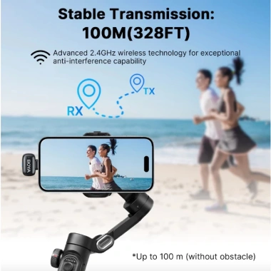 Micro không dây BOYA Mini chống ồn cài áo – Thu âm livestream, bảo hành 12 tháng