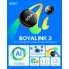 Micro không dây cài áo BOYALINK 3-01 2TX/4RX Type C, chân L, kết nối 8 thiết bị - 3.09 triệu 6