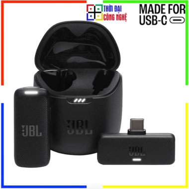 Micro Livestream cài áo JBL QUANTUM Stream Wireless USB-C - Bảo hành 12 tháng, 1 đổi 1 trong 15 ngày, giá chỉ 2,480,000₫