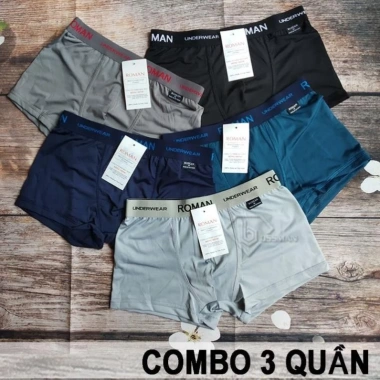 Miễn phí ship Set 4 quần sịp nam thun lạnh mềm mại, co dãn 4 chiều, đa màu, chỉ 20.000₫ Miễn phí ship Set 4 quần sịp nam thun lạnh mềm mại, co dãn 4 chiều, đa màu, chỉ 20.000₫