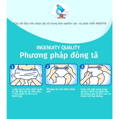 Miễn phí vận chuyển Misecr Tã quần trẻ em bỉm mỏng khô thoáng công nghệ chống hăm