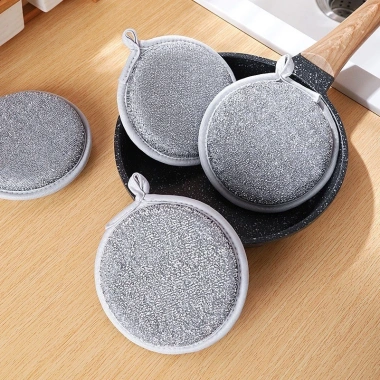 Miếng Bọt Biển 3 Lớp - Giẻ Rửa Bát Sợi Kim Loại Đa Năng, Tạo Bọt, Cọ Xoong Nồi Bát, Giá 35.500 VND 5