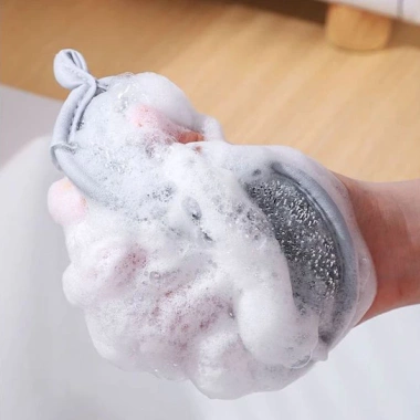 Miếng Bọt Biển 3 Lớp - Giẻ Rửa Bát Sợi Kim Loại Đa Năng, Tạo Bọt, Cọ Xoong Nồi Bát, Giá 35.500 VND 6