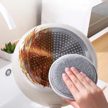 Miếng Bọt Biển 3 Lớp Rửa Chén Bát, Cọ Xoong Tạo Bọt, Sợi Kim Loại - Giá 25.900 6