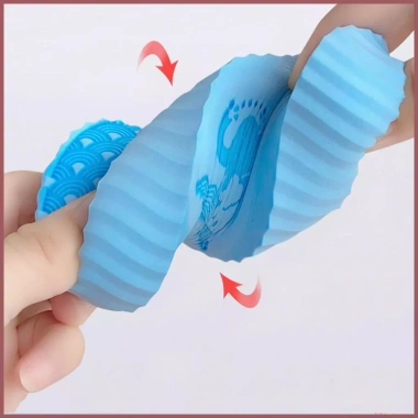 Miếng bọt biển tắm bé mềm hai mặt – Bàn chải tắm nhẹ nhàng, phụ kiện 48.400₫ 2