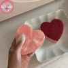 Miếng Bọt Biển Trái Tim 10 Cái N2HAO Khử Nhiễm, Chịu Nhiệt, Dễ Thương Nhà Bếp 2