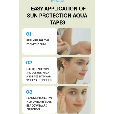 Miếng dán chống nắng ANMAKE Aqua - Bảo vệ UV, 6 mẫu thiết kế đa dạng, giảm giá ưu đãi 579.961₫ 8