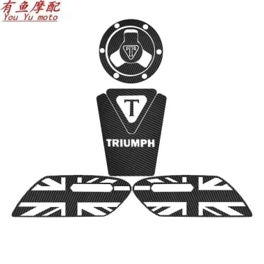 Miếng Dán Chống Trơn Trượt Bình Nhiên Liệu Trident 660 2.021 Phong Cách Mới Dễ Lắp Đặt 2