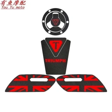 Miếng Dán Chống Trơn Trượt Bình Nhiên Liệu Trident 660 2.021 Phong Cách Mới Dễ Lắp Đặt 7