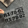 Miếng Dán GUNDAM RX-78-02 Phản Quang Chống Thấm Nước Vinyl Cho Xe Máy Độ Bền Cao 10