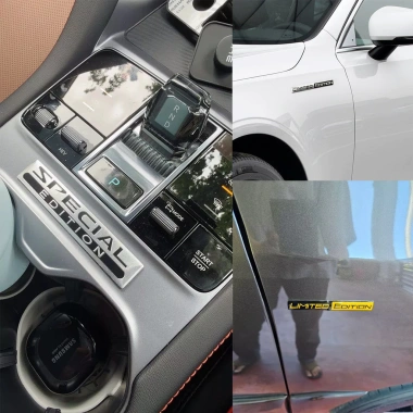 Miếng Dán Huy Hiệu Xe Máy Phiên Bản Giới Hạn 3D Kim Loại Nhôm - 71.332 VND