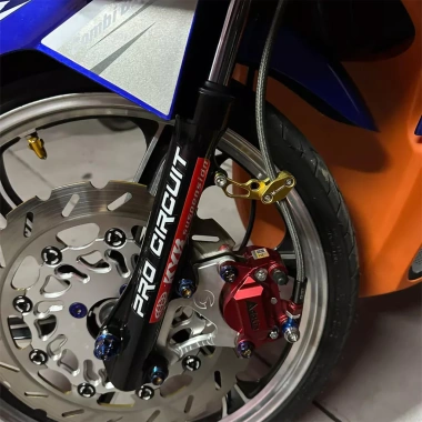 Miếng Dán KYB Logo Đua Xe Phản Quang Chống Thấm Nước Vinyl Cho Honda Yamaha KTM
