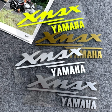 Miếng Dán Logo Phản Quang Chống Thấm Nước Vinyl cho Yamaha XMAX 125/250/300 Fender Bên Thân