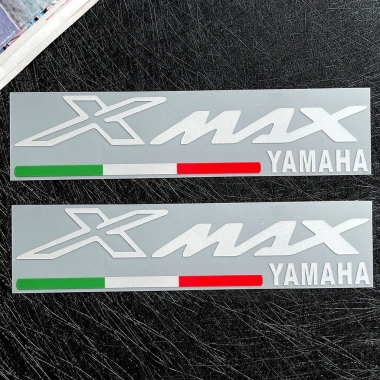 Miếng Dán Logo Phản Quang Chống Thấm Nước Vinyl cho Yamaha XMAX 125/250/300 Fender Bên Thân