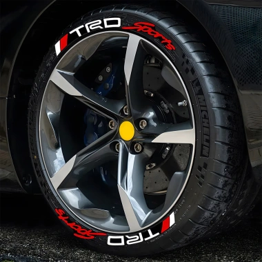 Miếng Dán Lốp Xe Thể Thao TRD 3D Cao Su Chống Thấm Nước cho Toyota GR Camry Supra Hilux – 101.503₫ 10