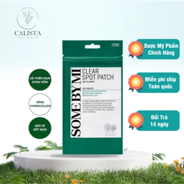 Miếng Dán Mụn Some By Mi Clear Spot Patch - Giảm còn 110k, trị mụn nhanh 2 Miếng Dán Mụn Some By Mi Clear Spot Patch - Giảm còn 110k, trị mụn nhanh 2